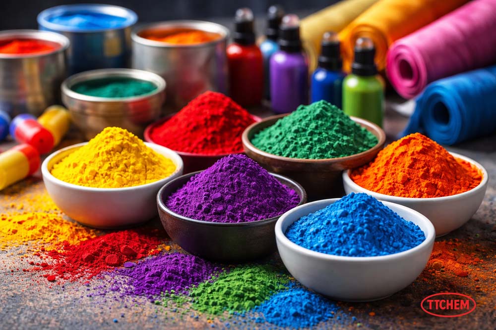 Bột Màu Pigment – Giải Pháp Tạo Màu Cao Cấp Cho Ngành Sơn, Nhựa, Mực In và Dệt May