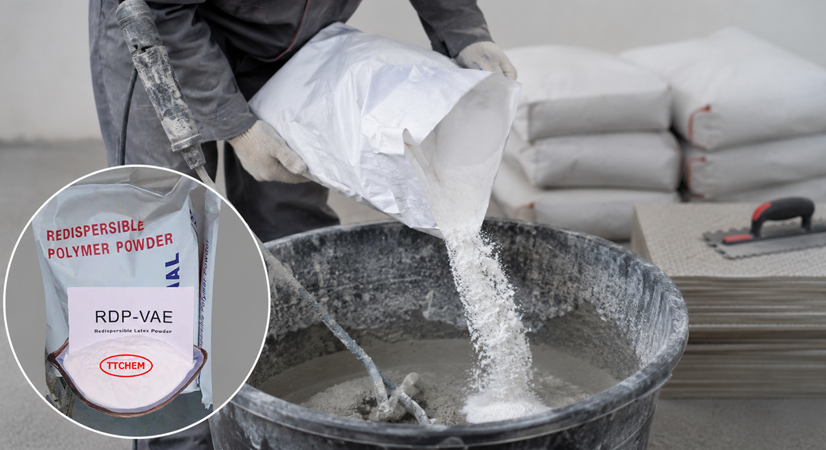 RDP (VAE) – Giải Pháp Tăng Độ Bền Và Bám Dính Cho Vật Liệu Xây Dựng