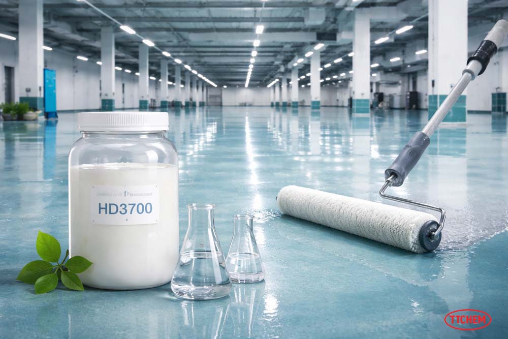 Tối Ưu Công Thức Sơn Sàn Gốc Nước Với Nhựa Vô Cơ HD3700